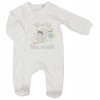 E03272: Baby " Worth The wait" Cotton Sleepsuit (NB-3 Months)